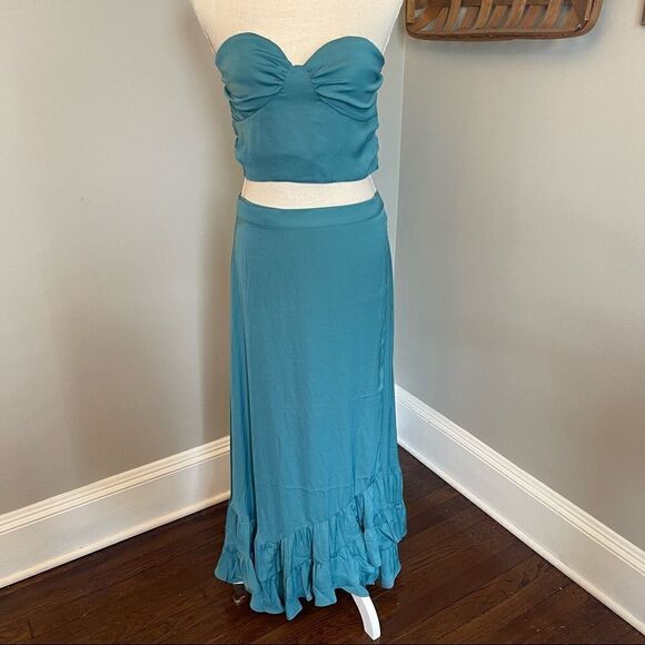 Free People - Rendezvous Set turquoise by free people - Picture 5 of 6